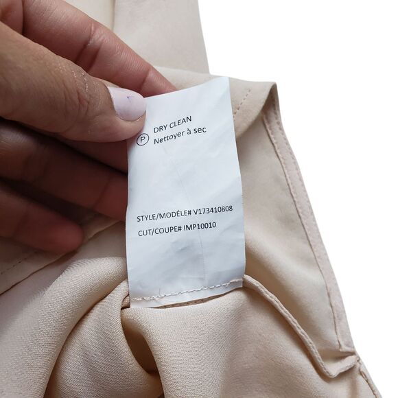 Vince Sheer Silk Sleeveless Blouse Tank Top Womens Pink Medium Classic - Picture 12 of 12